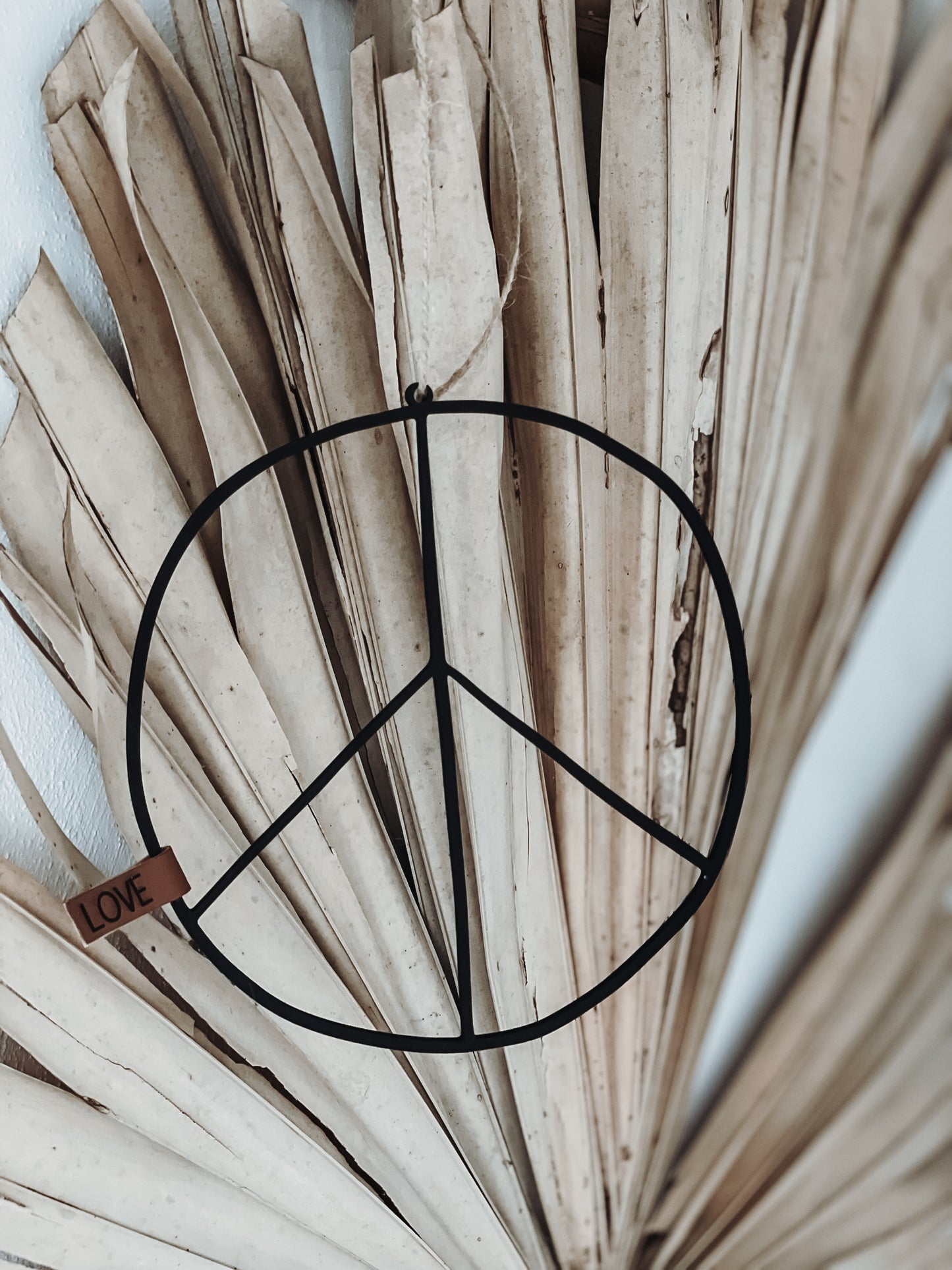 Peace filigran groß