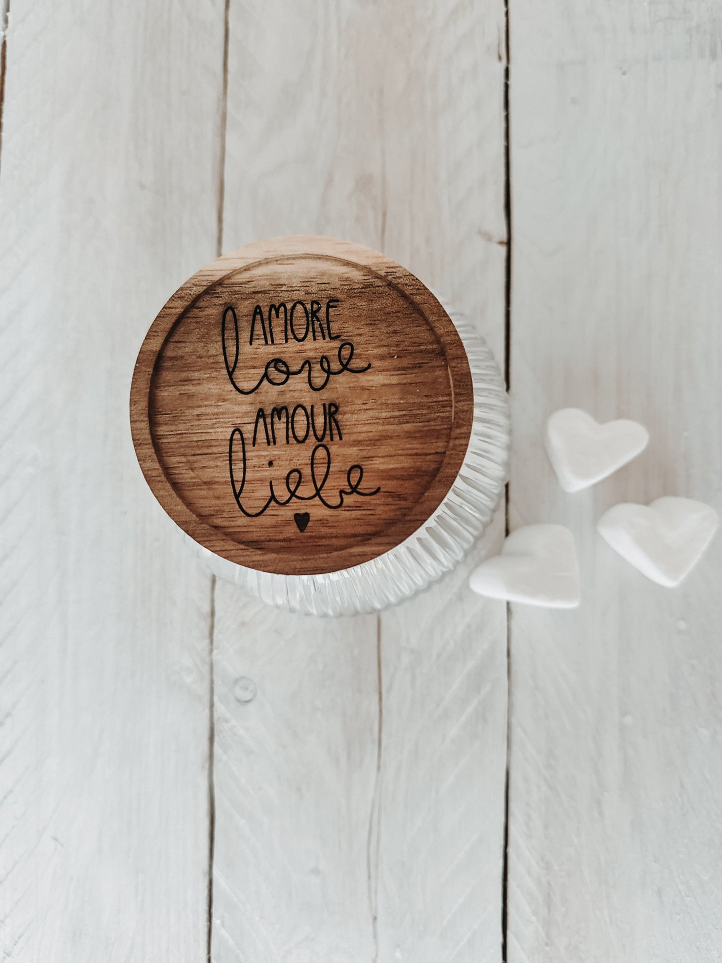 Vorratsglas „Amore,love…“