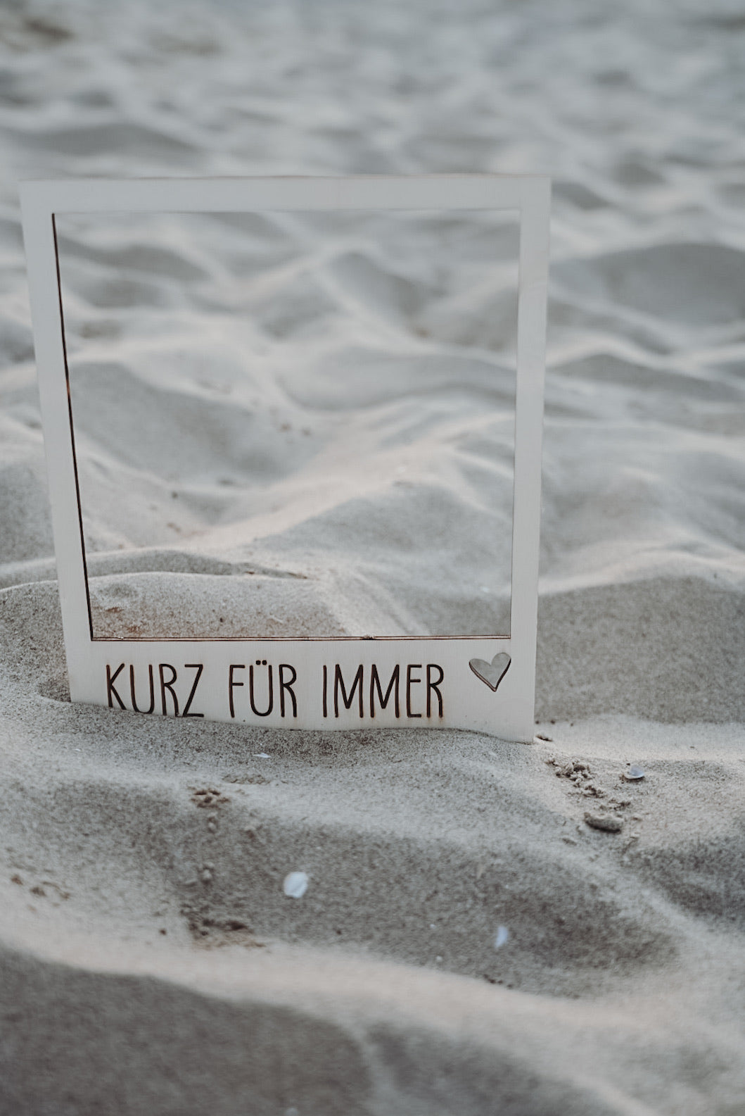 Polaroidrahmen XXL •Kurz für immer•