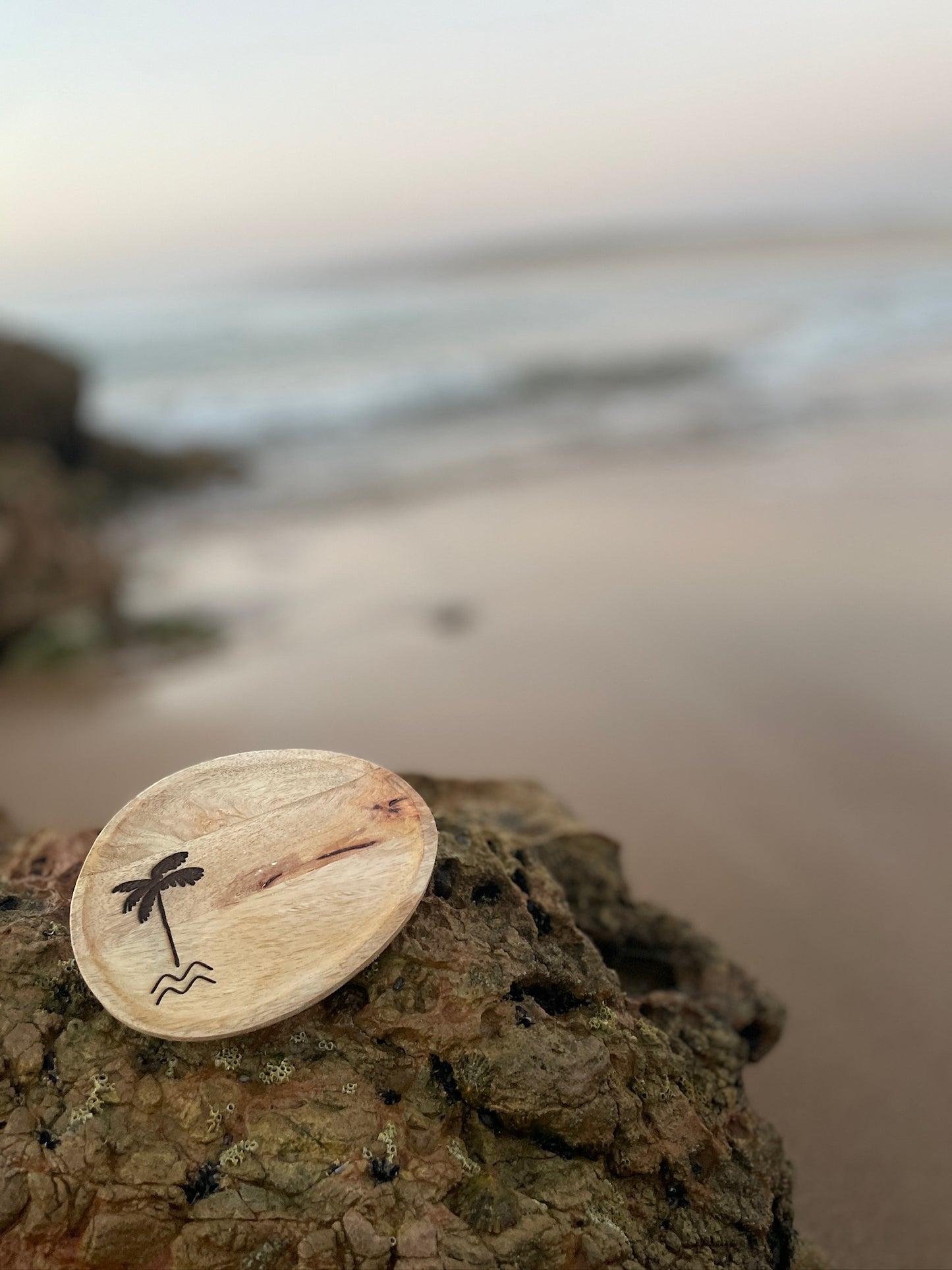 Untersetzer Palm Wave