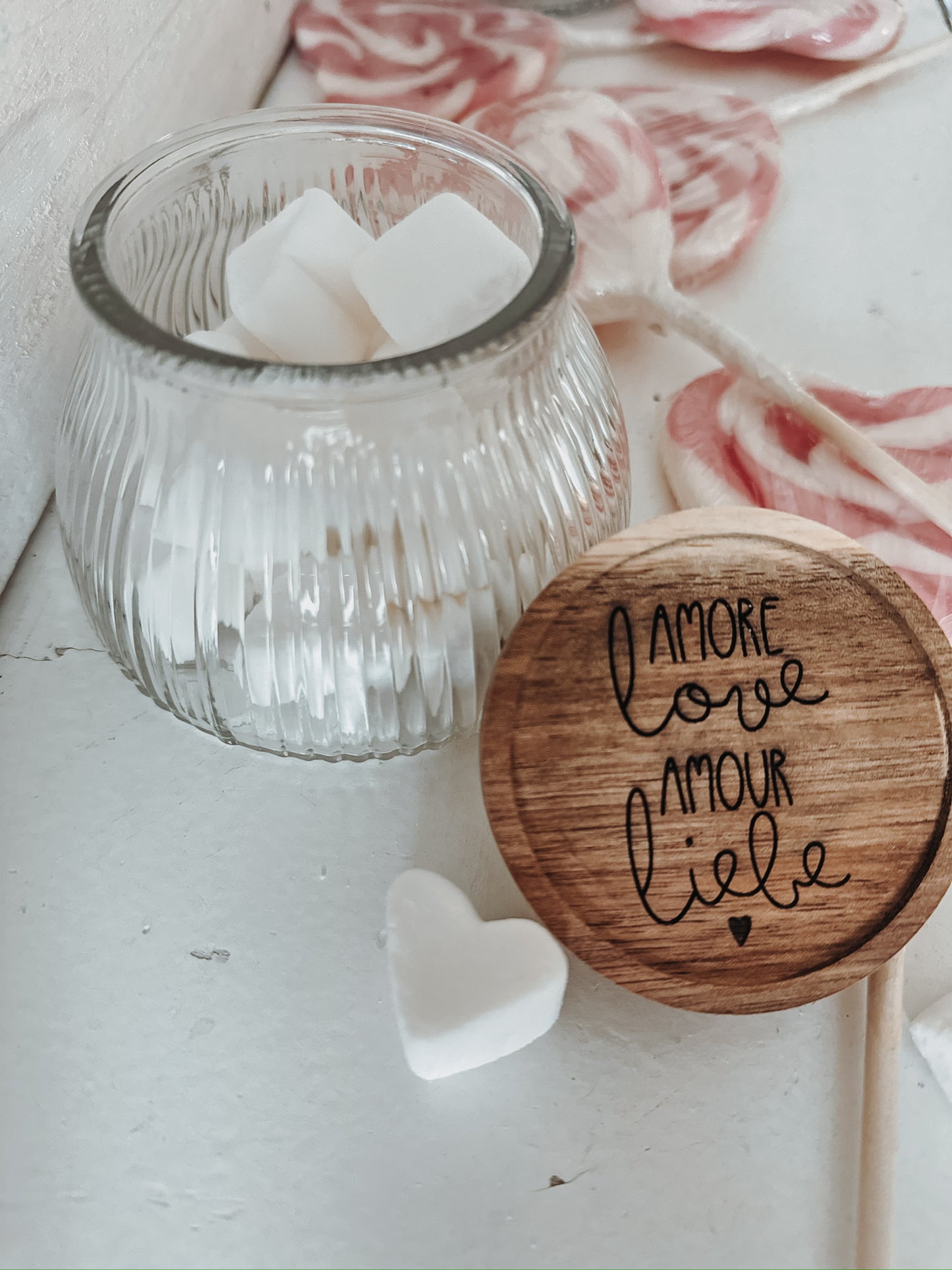 Vorratsglas „Amore,love…“