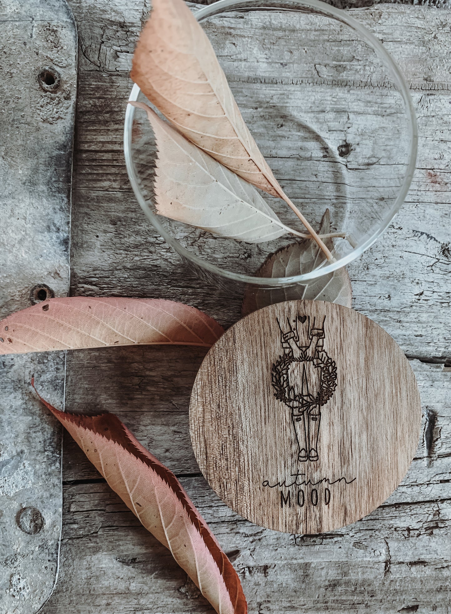 Glasdose „autumn mood“