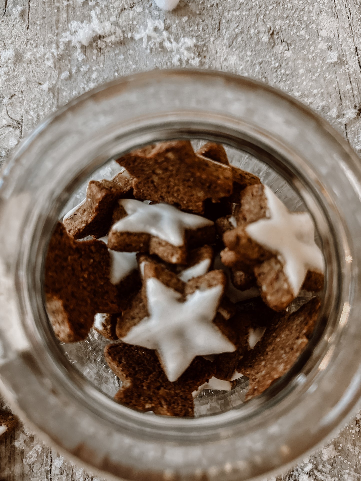 Vorratsglas „Zimtsterne“