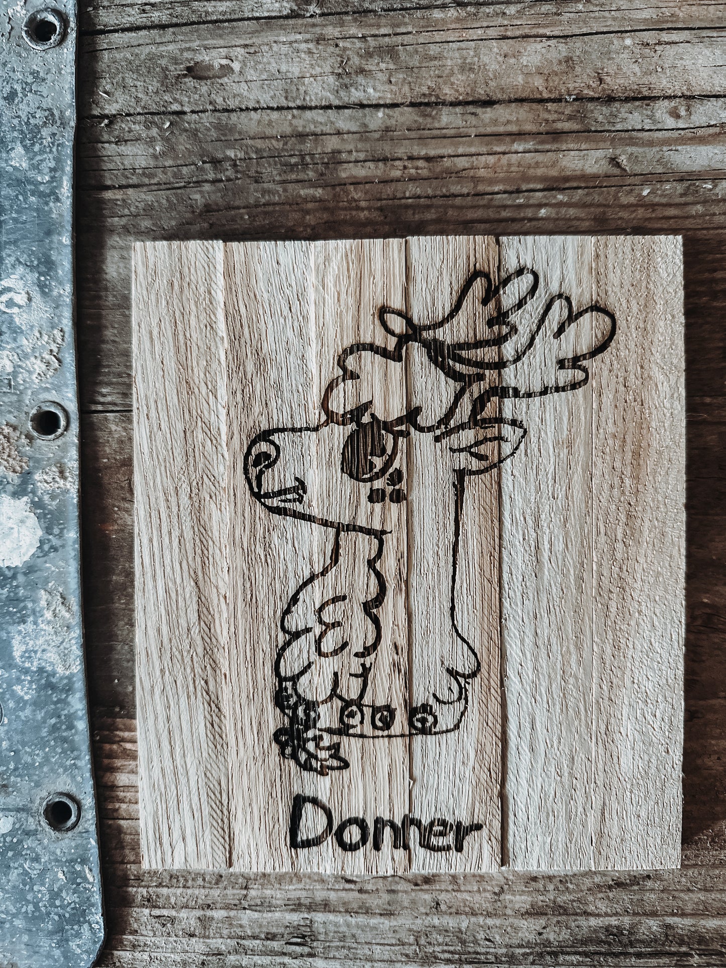 Holzschild •Kinderkunst•